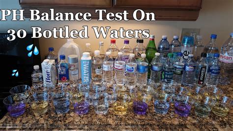 bottled waster ph test|bottled water ph levels.